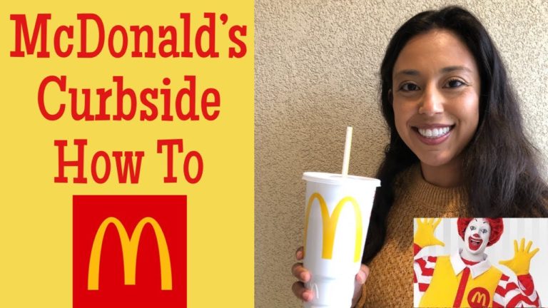 How to Order on the McDonald’s App Curbside Pickup